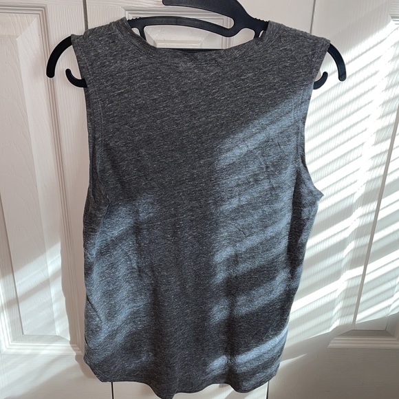 🐻Small Womens Grey Vintage California Republic Muscle Tee - Picture 3 of 3